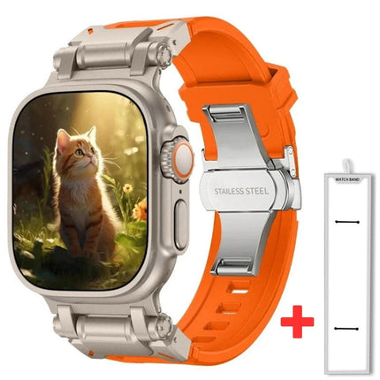 Correa de silicona TitaniumBuckle™️ para Apple Watch