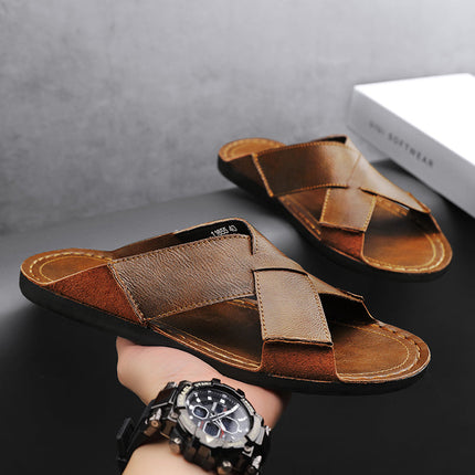 Sandalias de piel auténtica Noble Italiana