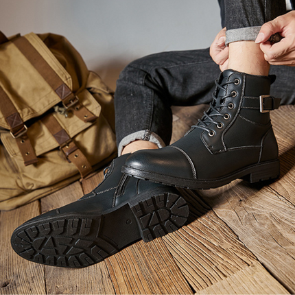 Botas Bristol de piel auténtica