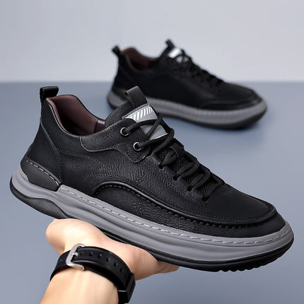 Zapatillas de piel auténtica Roberto