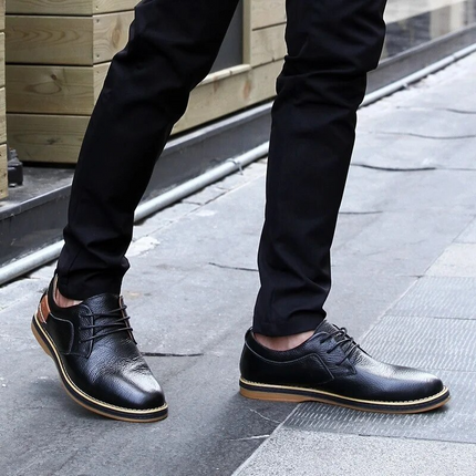 Zapatos de piel auténtica Lucas Wellington