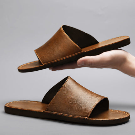 Sandalias de piel auténtica Roma Italiana