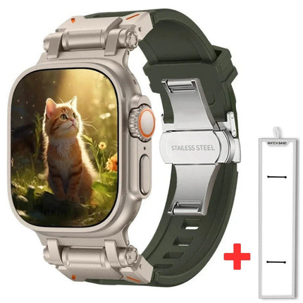 Correa de silicona TitaniumBuckle™️ para Apple Watch