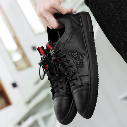 Zapatillas de piel Arte Medusa
