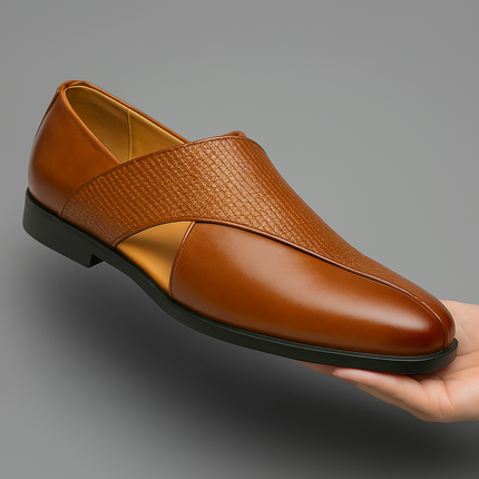 Mocasines de piel auténtica Panache