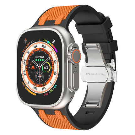 Correa táctica de silicona para Apple Watch