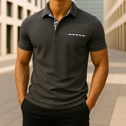 Polo Hudson de cuadros vichy