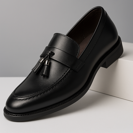 Mocasines de cuero Bristol con borlas