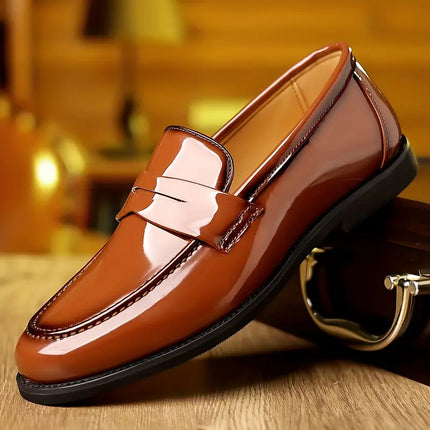 Mocasines de charol Belvedere