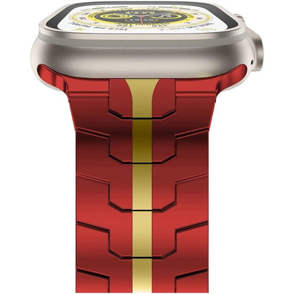 Correa de acero inoxidable y titanio para Apple Watch