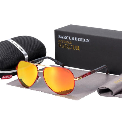 Gafas de sol de aviador Barcur