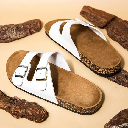 Sandalias de piel auténtica Tribeca