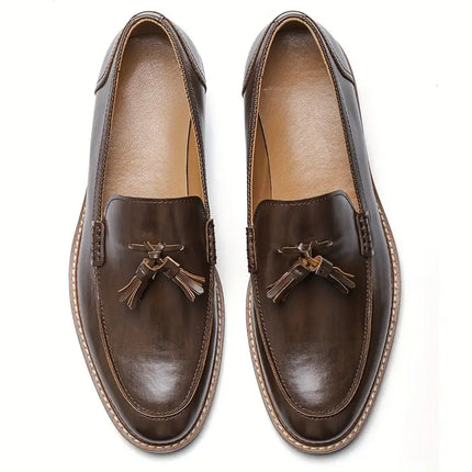 Mocasines con borlas de piel auténtica Sorrento