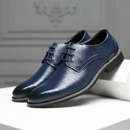 Zapato Oxford de piel auténtica Bracciano