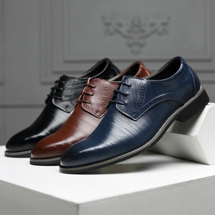 Zapato Oxford de piel auténtica Bracciano