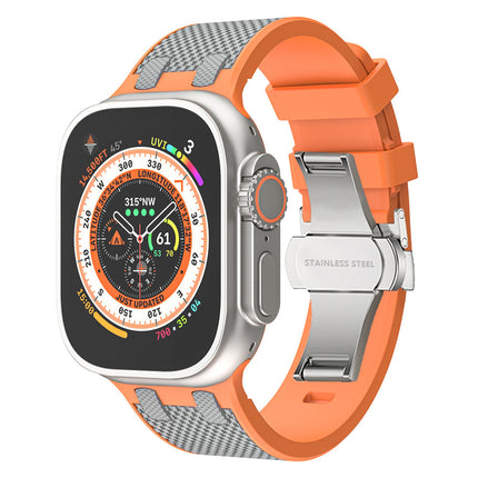 Correa táctica de silicona para Apple Watch