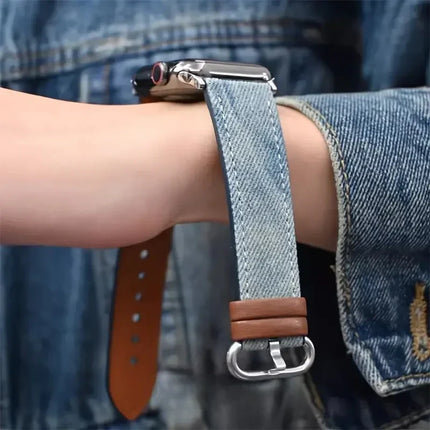 Correa clásica de mezclilla para Apple Watch