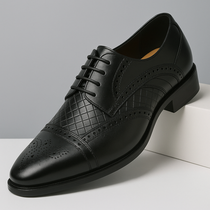 Zapatos de vestir brogue de cuero Kensington