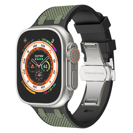Correa táctica de silicona para Apple Watch
