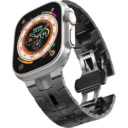 Correa de acero inoxidable y titanio para Apple Watch