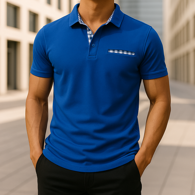 Polo Hudson de cuadros vichy