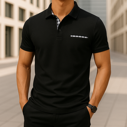 Polo Hudson de cuadros vichy