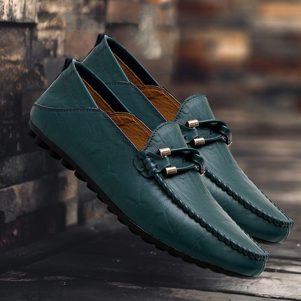 Mocasines de piel auténtica Cambridge