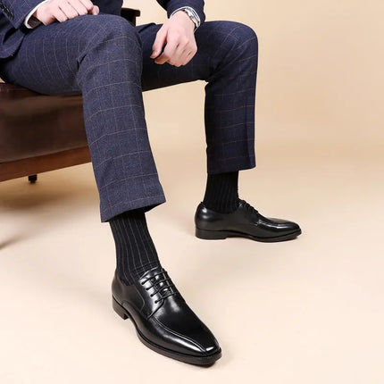 Zapatos de vestir de cuero Oxford