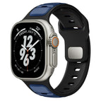Negro Azul / Apple Watch 38/40/41 mm
