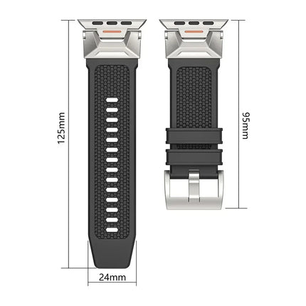 Correa de silicona Caldera para Apple Watch