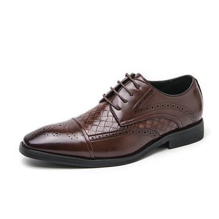 Zapatos de vestir brogue de cuero Kensington