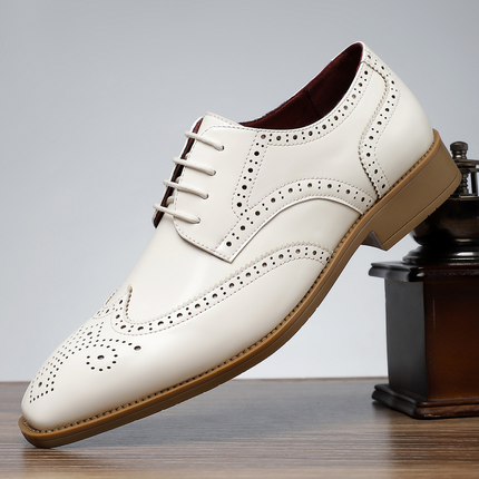 Zapatos de vestir brogue de cuero Cambridge