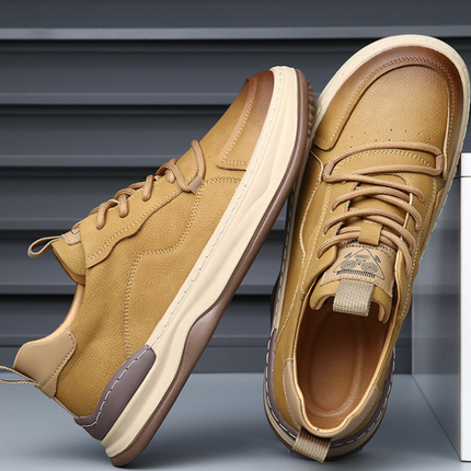 Zapatillas Luca Italiana de piel