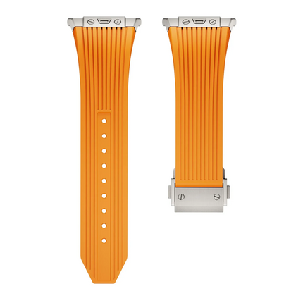 Correa de silicona aerodinámica de titanio para Galaxy Watch Ultra