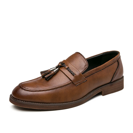 Mocasines con borlas de cuero Cambridge