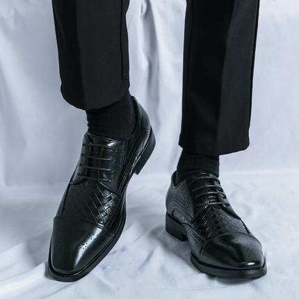 Zapatos de vestir brogue de cuero Kensington