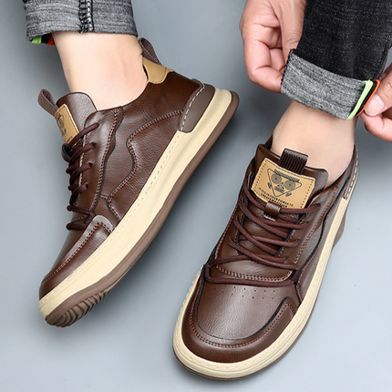 Zapatillas Pelle Italiana de piel auténtica