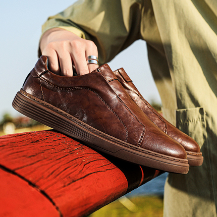 Zapatillas de piel Noble Italiana