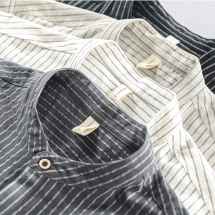 Camisa de raya diplomática de Lee Harper