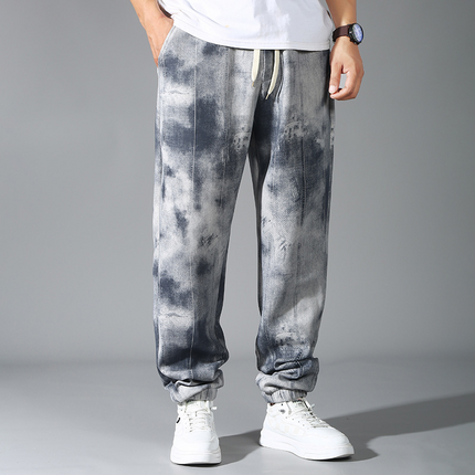 Pantalones deportivos Valentin con lavado sucio