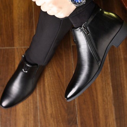 Botas de piel auténtica Ferrandi