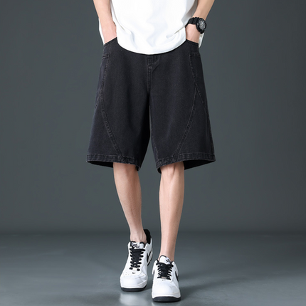Shorts vaqueros de pierna ancha Delano