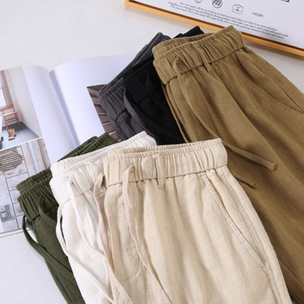 Pantalones cortos de lino Maravina
