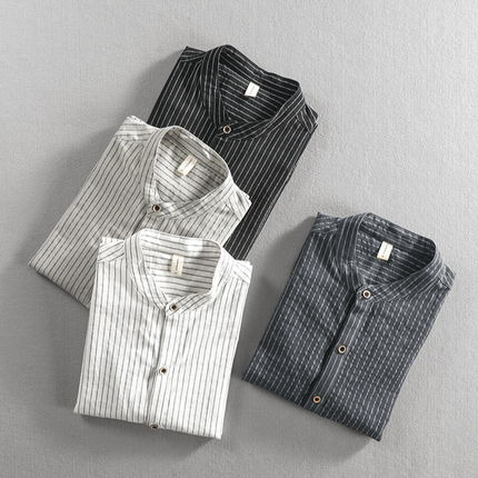 Camisa de raya diplomática de Lee Harper