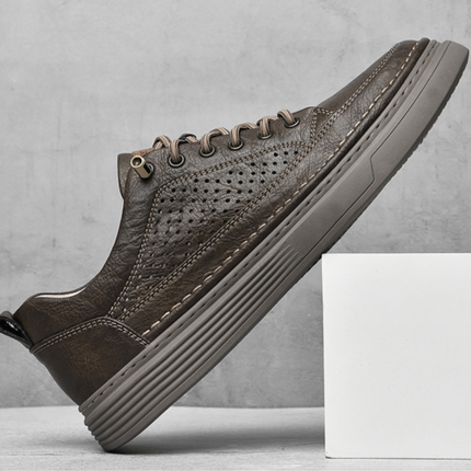 Zapatillas deportivas de piel auténtica Lucca