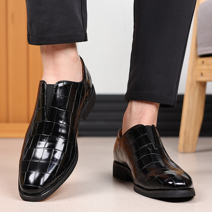 Zapatos de vestir de piel auténtica Victorino