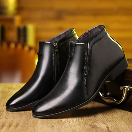 Botas de piel auténtica Ferrandi
