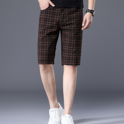 Pantalones cortos a cuadros Antonelli