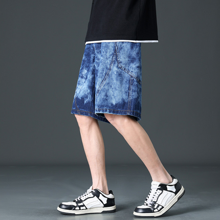 Shorts vaqueros de pierna ancha Delano