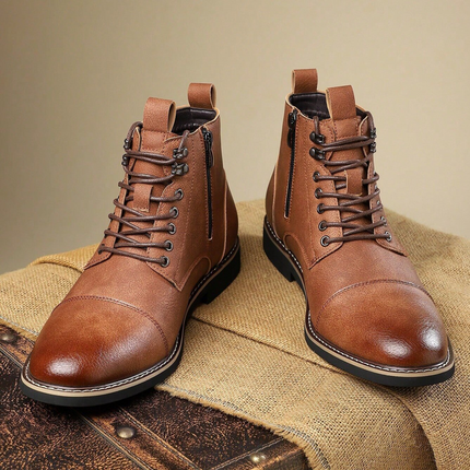 Botas de cuero genuino Hawkcrest